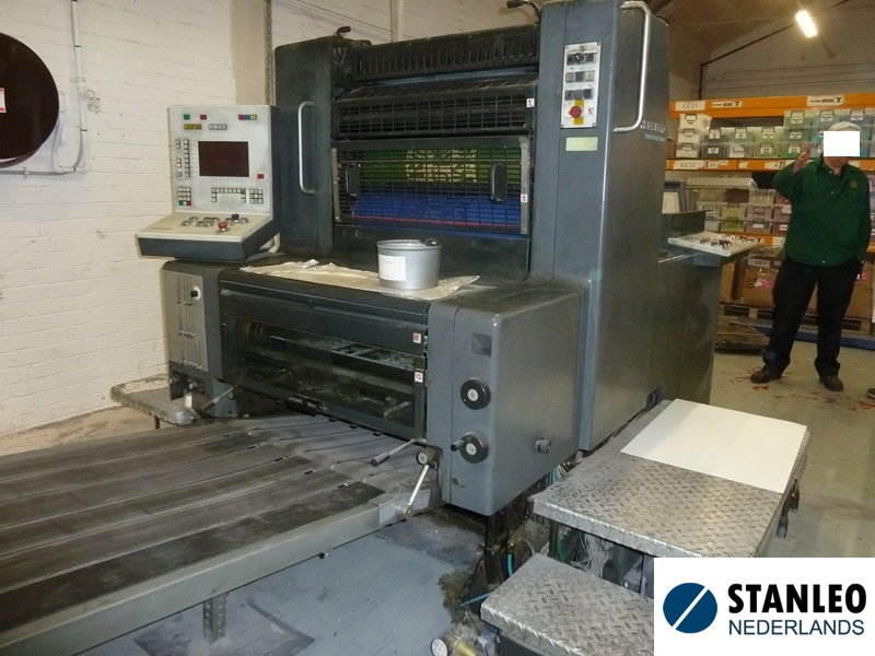 Heidelberg SM 74-1 single color offset printing machine